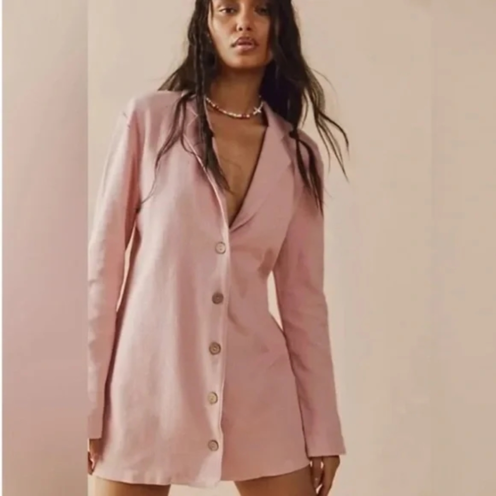 Free people Pink Romper
